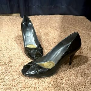 Peep toe Stuart Weitzman heels